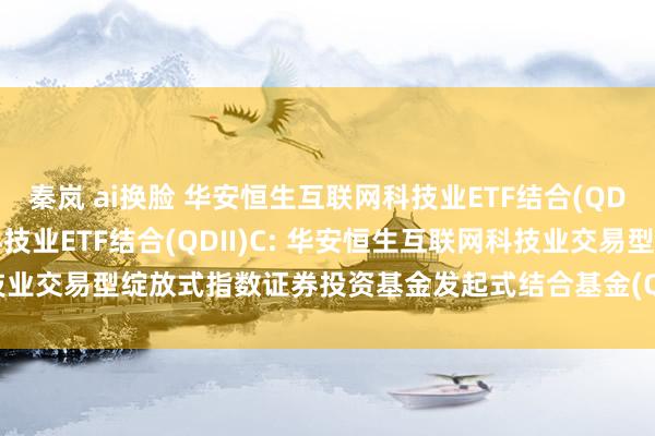 秦岚 ai换脸 华安恒生互联网科技业ETF结合(QDII)A,华安恒生互联网科技业ETF结合(QDII)C: 华安恒生互联网科技业交易型绽放式指数证券投资基金发起式结合基金(QDII)更新的招募说明书