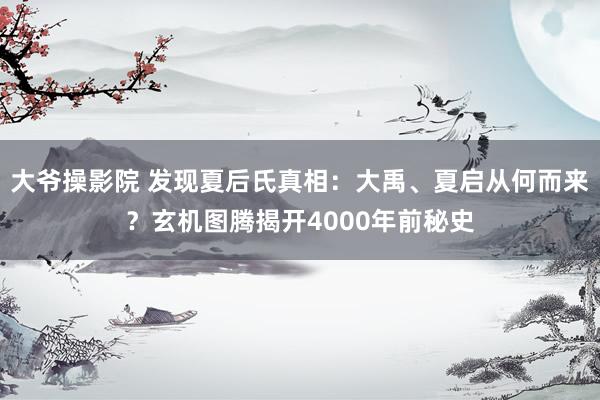 大爷操影院 发现夏后氏真相：大禹、夏启从何而来？玄机图腾揭开4000年前秘史