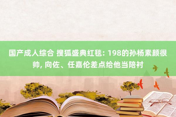 国产成人综合 搜狐盛典红毯: 198的孙杨素颜很帅， 向佐、任嘉伦差点给他当陪衬