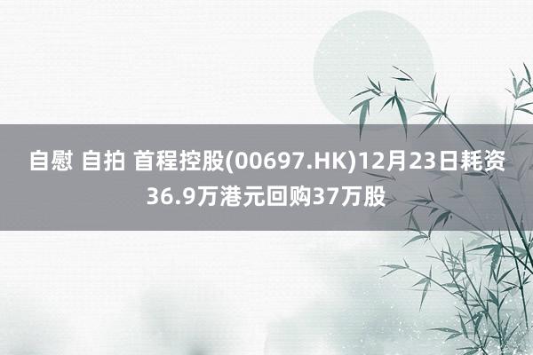 自慰 自拍 首程控股(00697.HK)12月23日耗资36.9万港元回购37万股