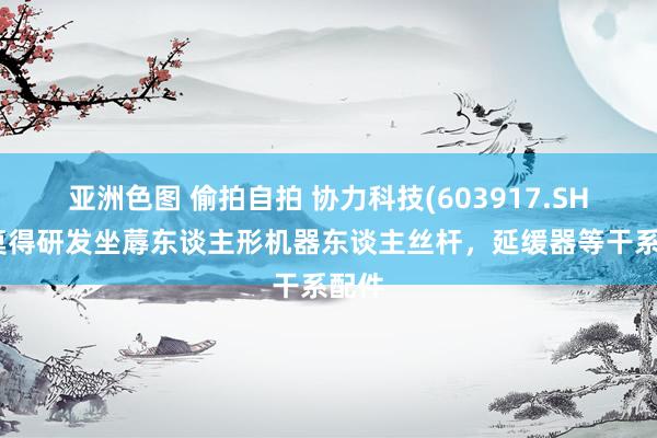 亚洲色图 偷拍自拍 协力科技(603917.SH)：莫得研发坐蓐东谈主形机器东谈主丝杆，延缓器等干系配件